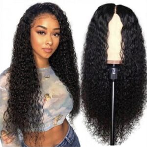 Wave high temperature silk African wig